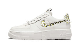 Nike Sko Air Force 1 Low Pixel Hvid Leopard